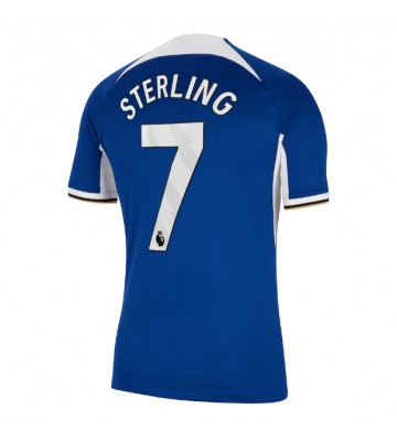 Chelsea Raheem Sterling #7 Hjemmedrakt 2023-24 Kortermet